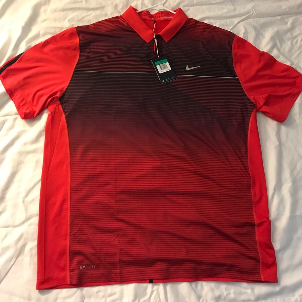 Nike dry fit Tiger Woods polo (size xl)